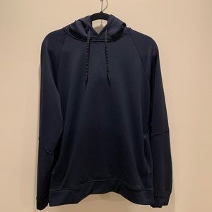 lululemon men’s large navy pullover hoodie